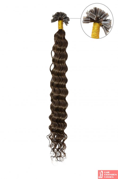 Extensiones Queratina Rizada